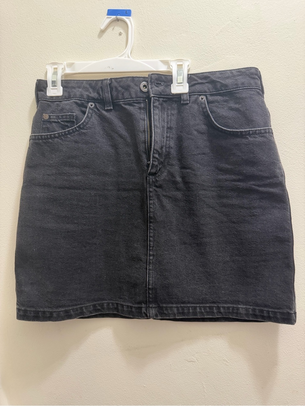 Jack Wills black denim skirt